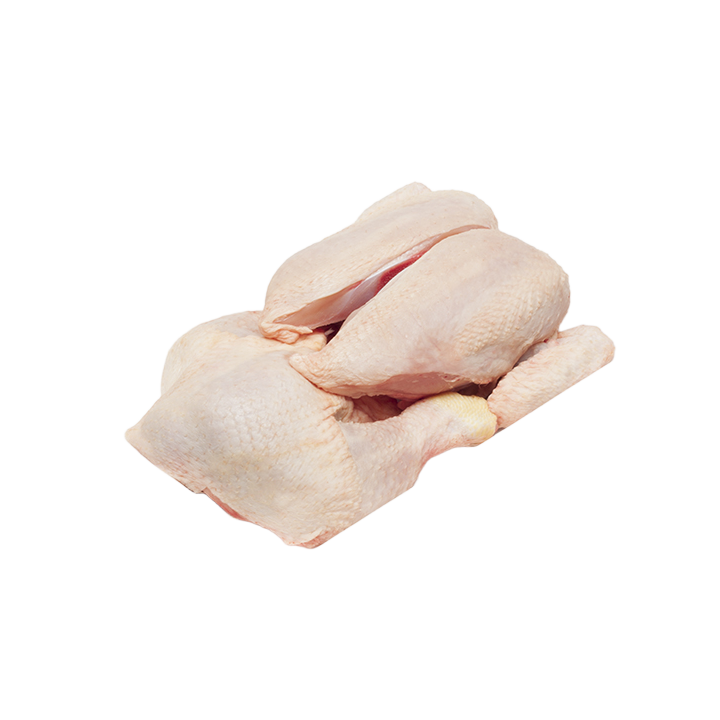 Pollo cortado