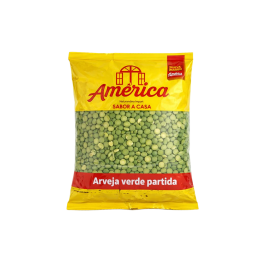 Arveja verde partida