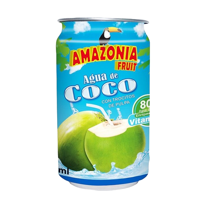 AMAZONIA agua de cococ con pulpa 330ml