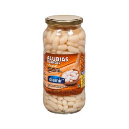 Diamir alubias blancas cocidas 540g