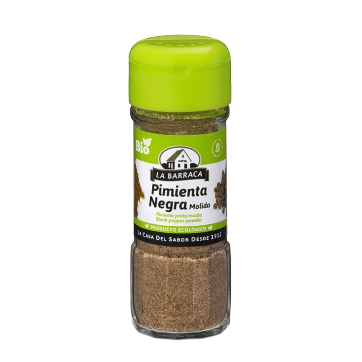 Pimienta negra molida 40g