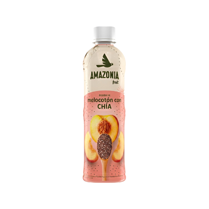 Melocoton con chia