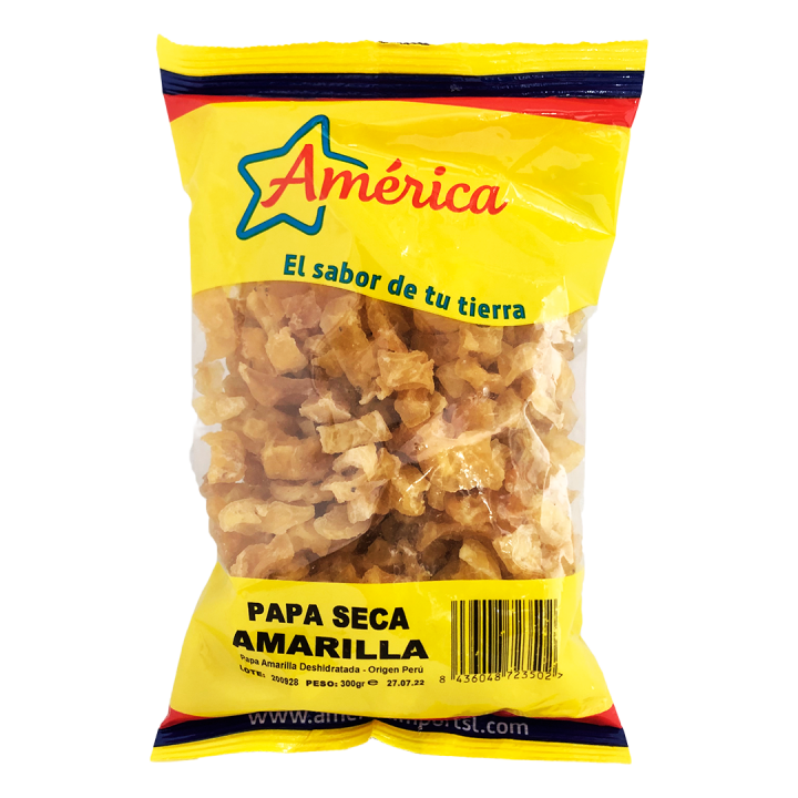 Papa seca amarilla