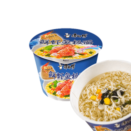 Tallarines cubo sabor marisco