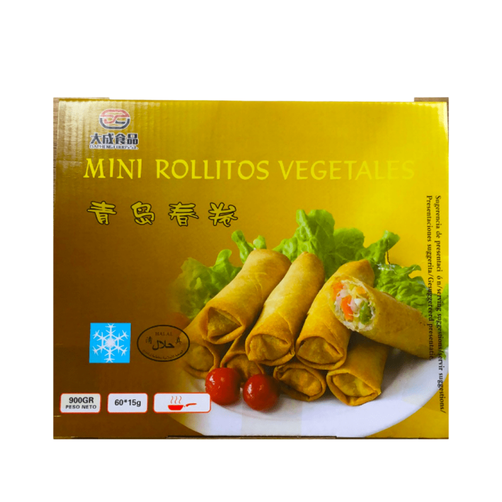 Mini rollito vegetal 60 un